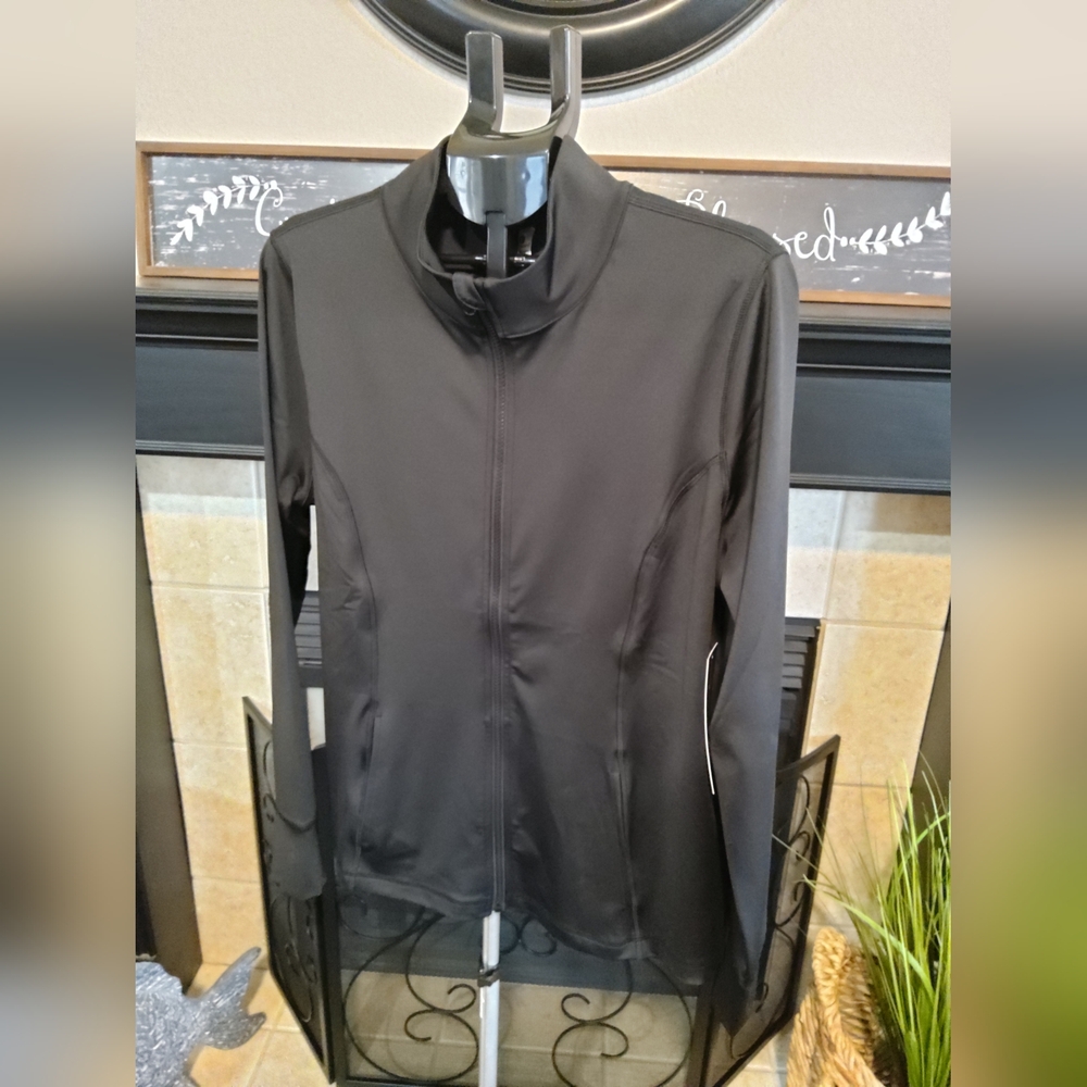 Velocity Ladies Black Activewear Jacket - Picture 8 of 10